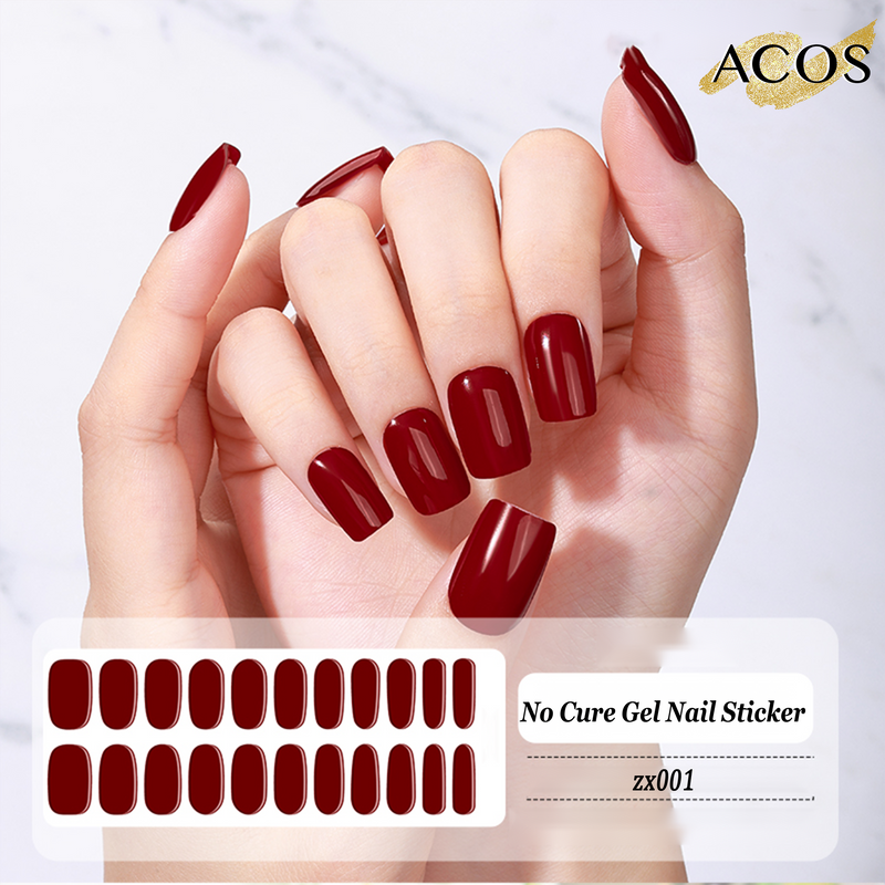 ACOS No Cured Gel Sticker -- Style #001