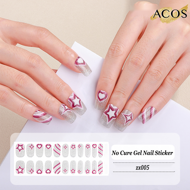 ACOS No Cured Gel Sticker -- Style #005