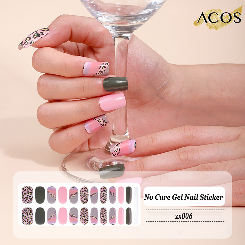 ACOS No Cured Gel Sticker -- Style #006