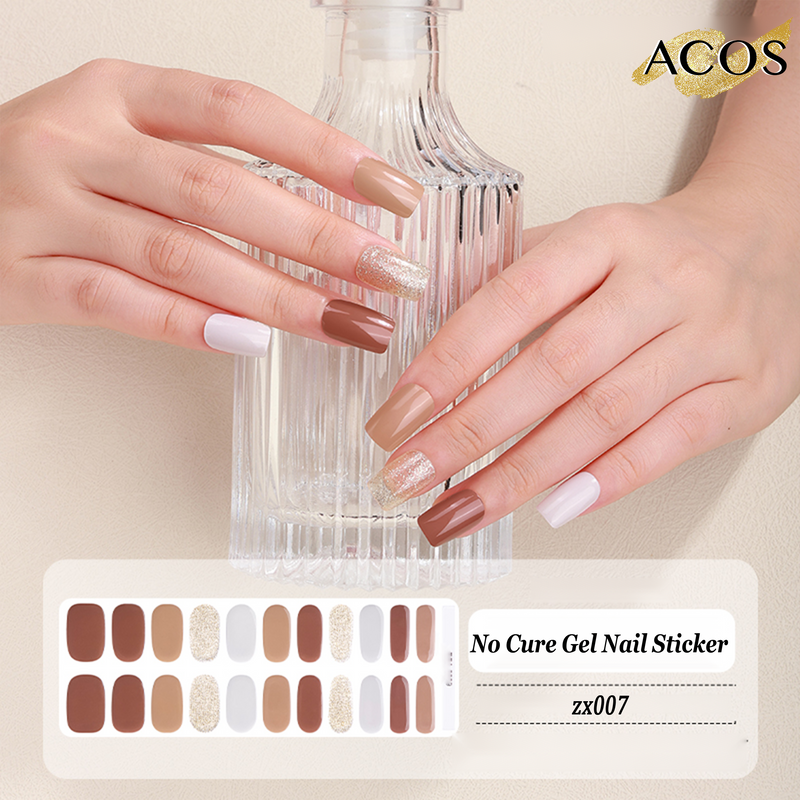 ACOS No Cured Gel Sticker -- Style #007