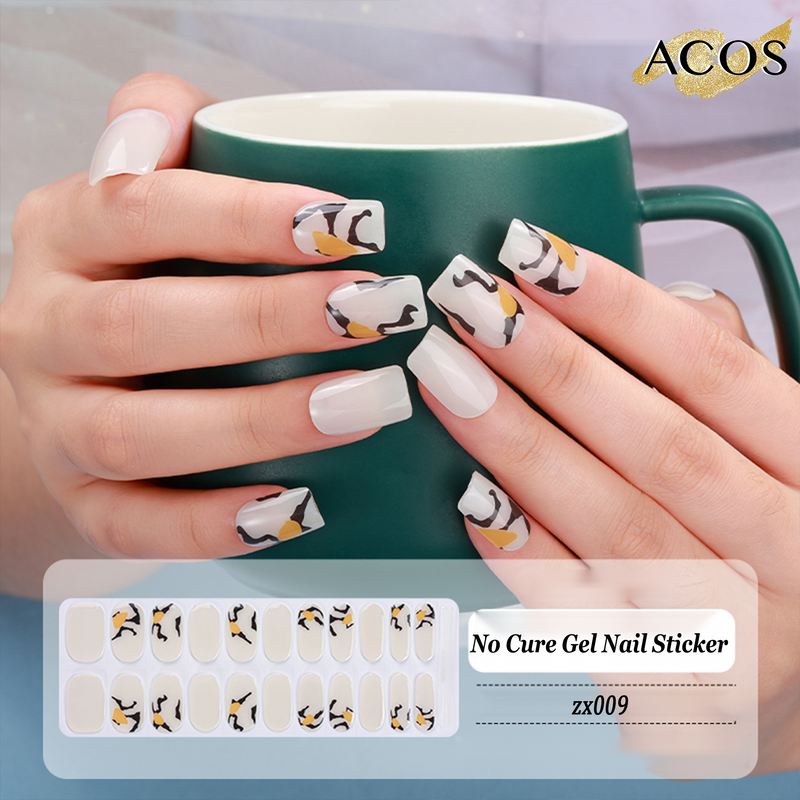 ACOS No Cured Gel Sticker -- Style #009