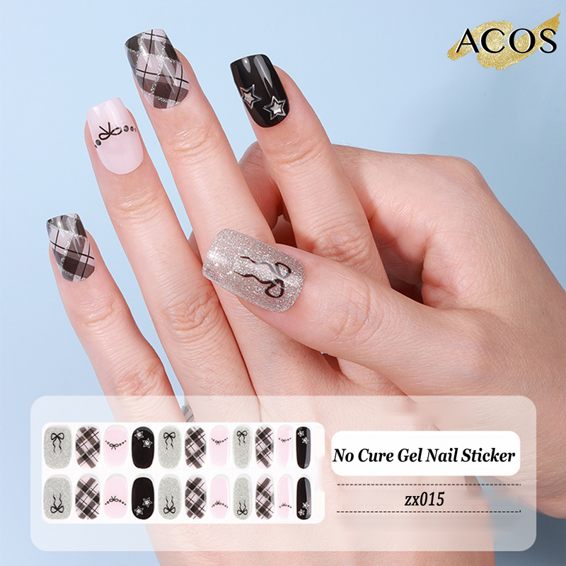 ACOS No Cured Gel Sticker -- Style #015