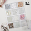 ACOS Mixed Shape & Colour Shells & Pearls Nail Decoration - Lashmer