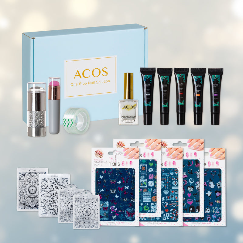 ACOS Dulex Nail Art Stamping Kit