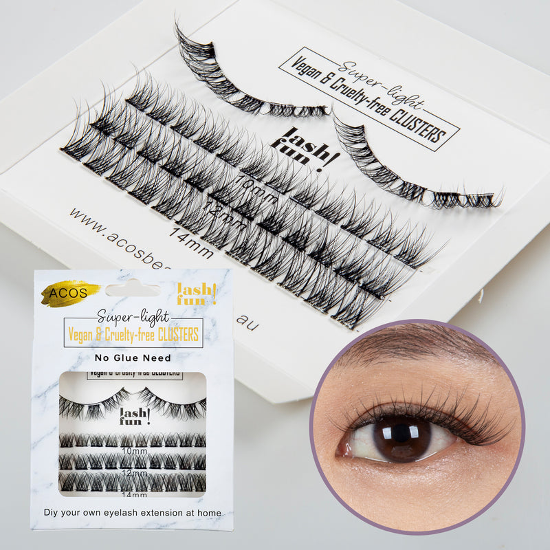 ACOS DIY Feather-Light Cluster Lashes- Style #4 - Lashmer