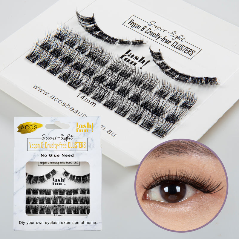ACOS DIY Feather-Light Cluster Lashes- Style #5 - Lashmer