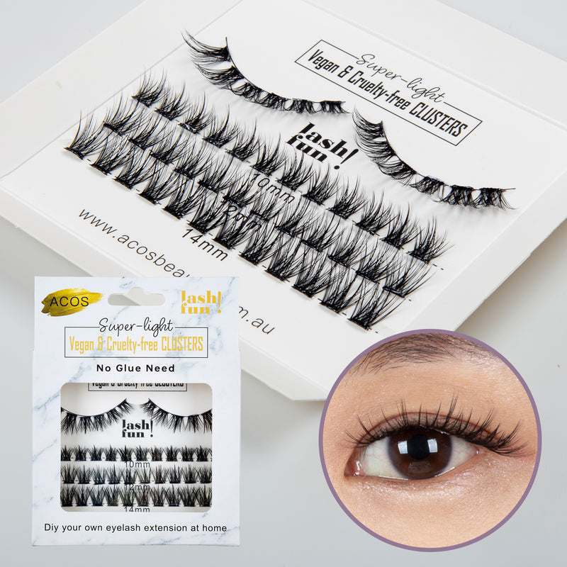 ACOS DIY Feather-Light Cluster Lashes- Style #7 - Lashmer