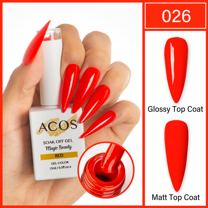 ACOS Gel Colour Series (15ml) - Lashmer