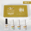 ACOS Soft Gel Press On Nail Kit (4 bottles) - Lashmer