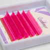 Color Volume lashes Sampler -- PINK Colour (5 lines)