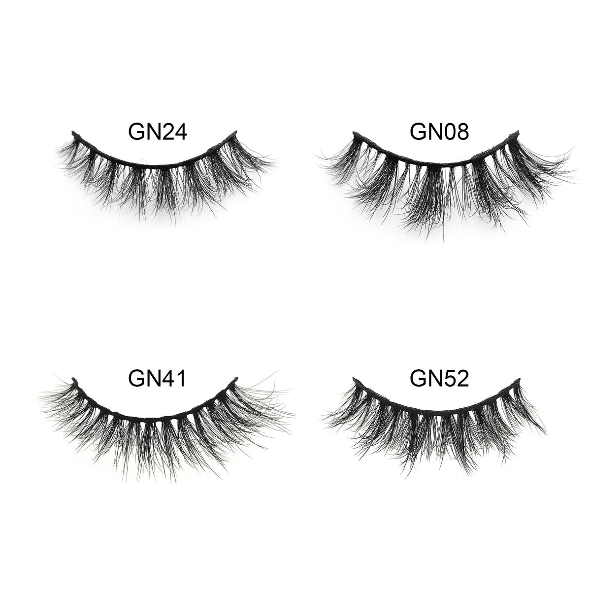 100% Premium Vegan Strip lashes--Babie - Lashmer