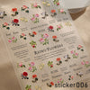 ACOS Nail Art Stickers -- Flowers #006