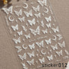 ACOS Nail Art Stickers -- Butterfly #003