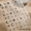 ACOS Nail Art Stickers -- Lace #001