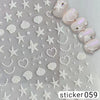 ACOS Nail Art Stickers -- Marine Life Series #004