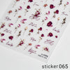 ACOS Nail Art Stickers -- Flowers #011