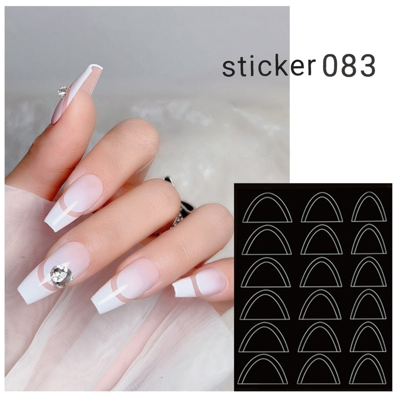 ACOS Nail Art Stickers -- French