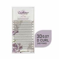 3D Short Stem premade Fans - Lashmer Nails&Eyelashes Supplier